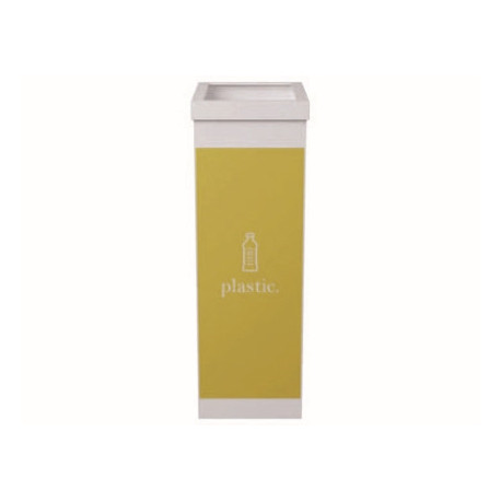 CONTENEDOR PAPELERA RECICLAJE PAPERFLOW CON TAPA POLIESTIRENO PARA PLASTICOS 60 L 76X36,3X26,3 CM CONTENEDOR PAPELERA RECICLAJE PAPERFLOW CON TAPA POLIESTIRENO PARA PLASTICOS 60 L 76X36,3X26,3 CM