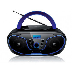 RADIO REPRODUCTOR DAEWOO CD CON USB RADIO DIGITAL 20 PRESINTONIAS POTENCIA DE SALIDA 2X2W CON 2 JACK
