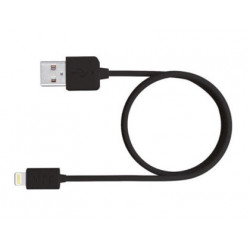 CABLE USB 2.0 A APPLE LIGHTNING MEDIARANGE USB 2.0 LONGITUD DE CABLE 1 MT NEGRO