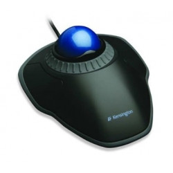 RATON TRACKBALL KENSINGTON OPTICO ORBIT CON RUEDA DESPLAZAMIENTO USB CABLE 150 CM