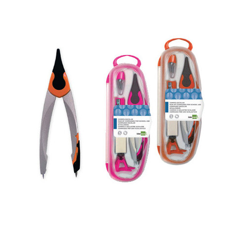 COMPAS LIDERPAPEL ADAPTADOR UN IVERSAL MINAS AFILAMINAS Y GOMA COLORES SURTIDOS COMPAS LIDERPAPEL ADAPTADOR UN IVERSAL MINAS AFILAMINAS Y GOMA COLORES SURTIDOS