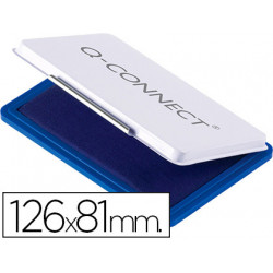 TAMPON Q-CONNECT N.1 126X81 MM AZUL