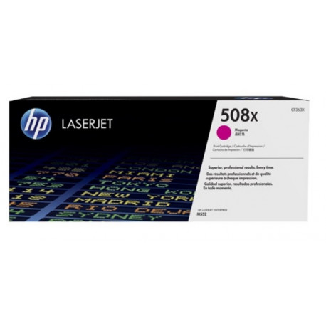 TONER HP COLOR LASERJET ENTREPRISE M552 / M553 / M577 MAGENTA 9500 PAGINAS TONER HP COLOR LASERJET ENTREPRISE M552 / M553 / M577 MAGENTA 9500 PAGINAS