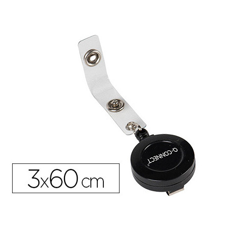 CORDON EXTENSIBLE PARA IDENTIFICADOR Q-CONNECT KF14147 3X60 CM CORDON EXTENSIBLE PARA IDENTIFICADOR Q-CONNECT KF14147 3X60 CM
