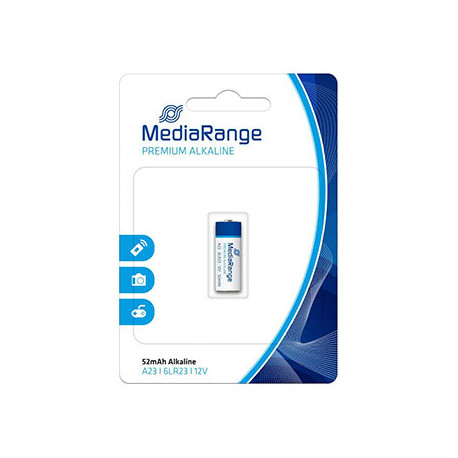 PILA MEDIARANGE ALCALINA AG23 6LR23 12V BLISTER DE 1 UNIDAD PILA MEDIARANGE ALCALINA AG23 6LR23 12V BLISTER DE 1 UNIDAD