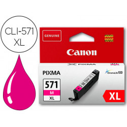 INK-JET CANON CLI-571XL PIXMA MG6852 / TS6050 / TS8050 MAGENTA 500 PAG