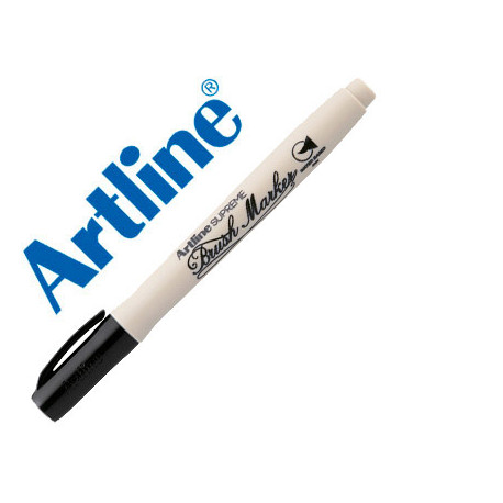 ROTULADOR ARTLINE SUPREME BRUSH PINTURA BASE DE AGUA PUNTA TIPO PINCEL TRAZO VARIABLE NEGRO ROTULADOR ARTLINE SUPREME BRUSH PINTURA BASE DE AGUA PUNTA TIPO PINCEL TRAZO VARIABLE NEGRO
