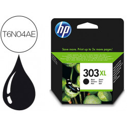 INK-JET HP 303XL ENVY PHOTO 6230 / 7130 / 7830 COLOR NEGRO CAPACIDAD 600 PAGINAS