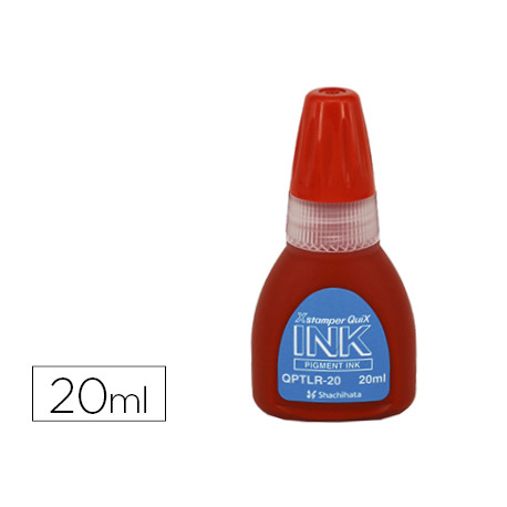 TINTA X'STAMPER QUIX PARA SELLOS ROJA BOTE DE 20 ML TINTA X'STAMPER QUIX PARA SELLOS ROJA BOTE DE 20 ML