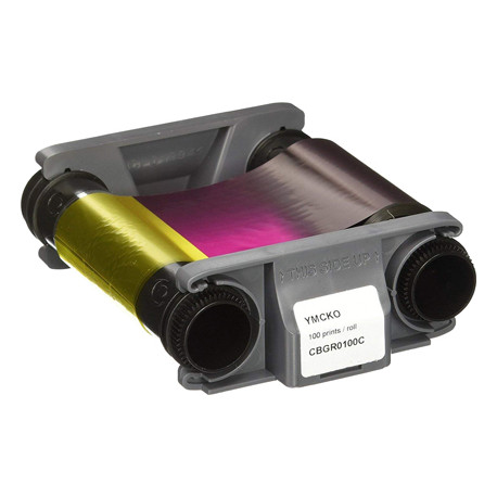 CINTA PARA IMPRESORA DE TARJETA BADGY COLOR PARA 100 IMPRESIONES CINTA PARA IMPRESORA DE TARJETA BADGY COLOR PARA 100 IMPRESIONES