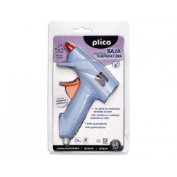 PISTOLA TERMOFUSIBLE PLICO 25W BAJA TEMPERATURA