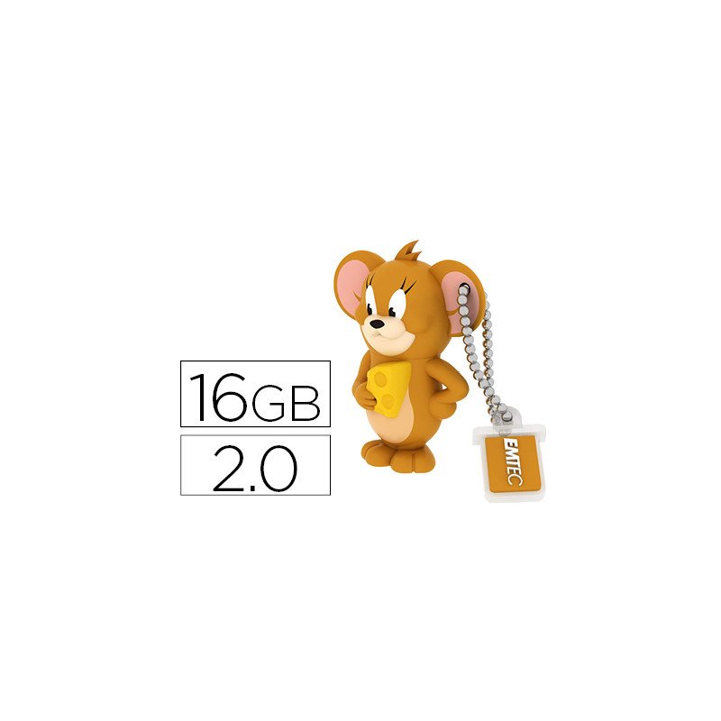 MEMORIA USB EMTEC FLASH 16 GB 2.0 JERRY