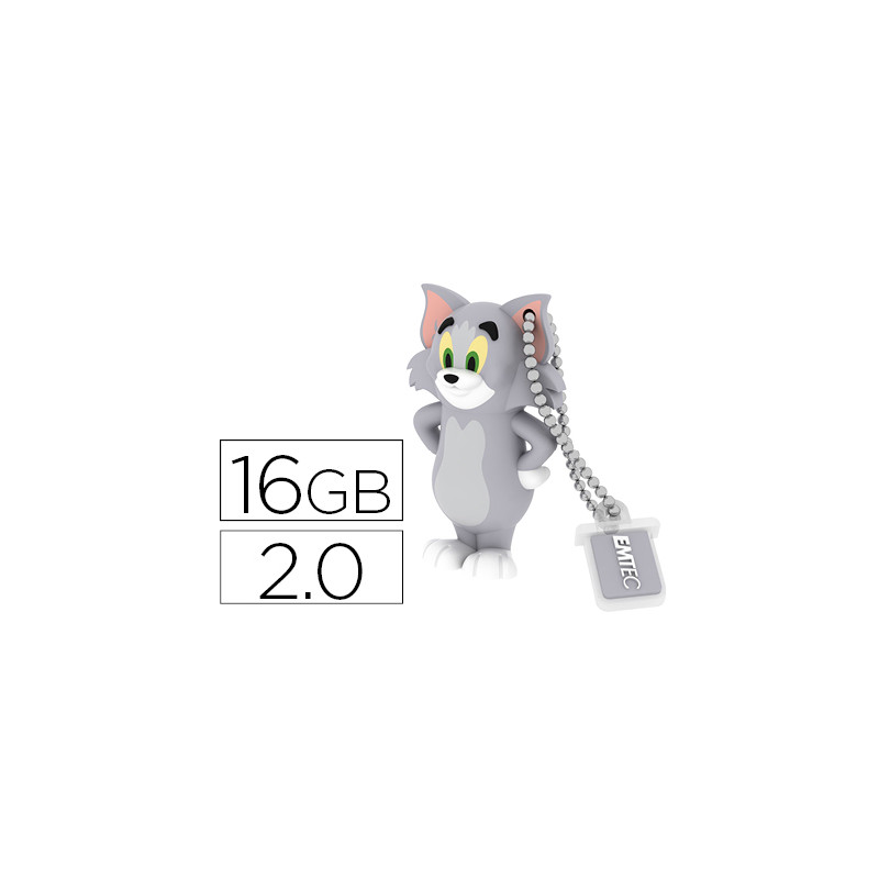 MEMORIA USB EMTEC FLASH 16 GB 2.0 TOM