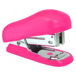 GRAPADORA RAPESCO BUG MINI CAPACIDAD 12 HOJAS USA GRAPAS 26/6 COLOR ROSA INCLUYE CAJA DE 1000 GRAPAS