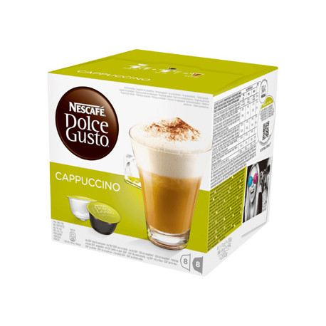 CAFE DOLCE GUSTO CAPUCHINO MONODOSIS CAJA DE 8 UNIDADES CAFE DOLCE GUSTO CAPUCHINO MONODOSIS CAJA DE 8 UNIDADES