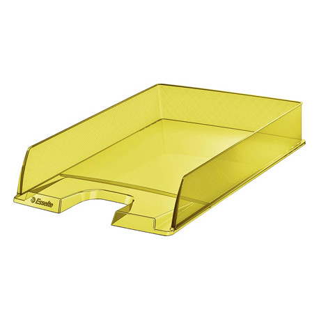 BANDEJA SOBREMESA ESSELTE PLASTICO COLOUR ICE COLOR AMARILLO 254X61X350 MM BANDEJA SOBREMESA ESSELTE PLASTICO COLOUR ICE COLOR AMARILLO 254X61X350 MM