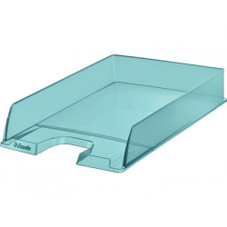 BANDEJA SOBREMESA ESSELTE PLASTICO COLOUR ICE COLOR AZUL 254X61X350 MM