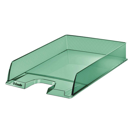 BANDEJA SOBREMESA ESSELTE PLASTICO COLOUR ICE COLOR VERDE 254X61X350 MM