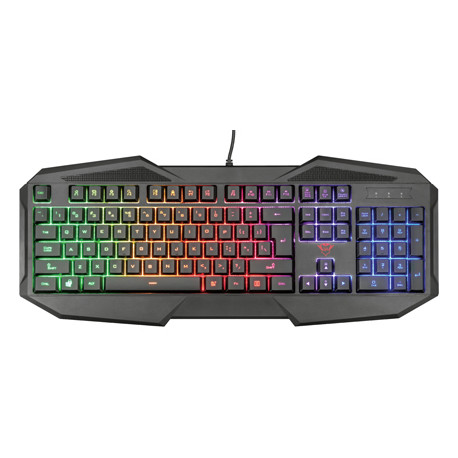 TECLADO TRUST GXT 830-RW AVONN GAMING ILUMINACION RAINBOW USB 2.0 CABLE 1,4 M