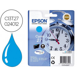 INK-JET EPSON 27 WF3620 / 7110 / 7610 / 7620 CYAN 300 PAG
