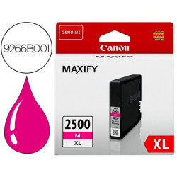 INK-JET CANON PGI 2500 XL MAXIFY IB4050 / MB5050 / MB5150 / MB5155 / MB5350 / MB5450 MAGENTA 1295 PA