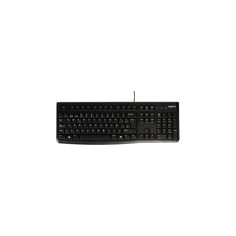 TECLADO LOGITECH K120 USB 2.0 CON CABLE NEGRO