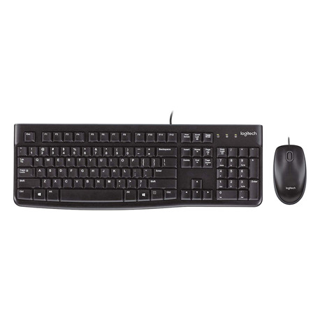 SET TECLADO + RATON LOGITECH MK120 USB CON CABLE NEGRO SET TECLADO + RATON LOGITECH MK120 USB CON CABLE NEGRO