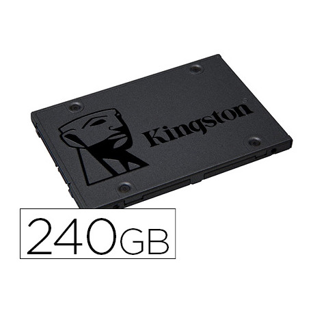 DISCO DURO SSD KINGSTON 2,5" INTERNO SA400S37 240 GB