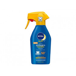 BRONCEADOR NIVEA INFANTIL PROTECCION FP50+ RESISTENTE AL AGUA SPRAY BOTE DE 300 ML