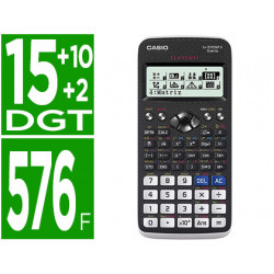 CALCULADORA CASIO FX-570SPX II CLASSWIZ CIENTIFICA 576 FUNCIONES 9 MEMORIAS 15+10+2 DIGITOS CODIGO Q