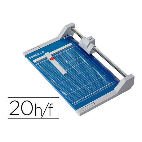 CIZALLA DE RODILLO DAHLE PROFESIONAL 550 DIN A4 METALICA CAPACIDAD DE CORTE 20 HOJAS CIZALLA DE RODILLO DAHLE PROFESIONAL 550 DIN A4 METALICA CAPACIDAD DE CORTE 20 HOJAS