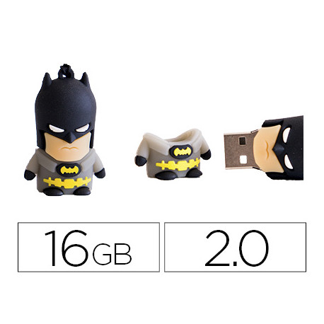 MEMORIA USB TECHONETECH FLASH DRIVE 16 GB 2.0 SUPER BAT