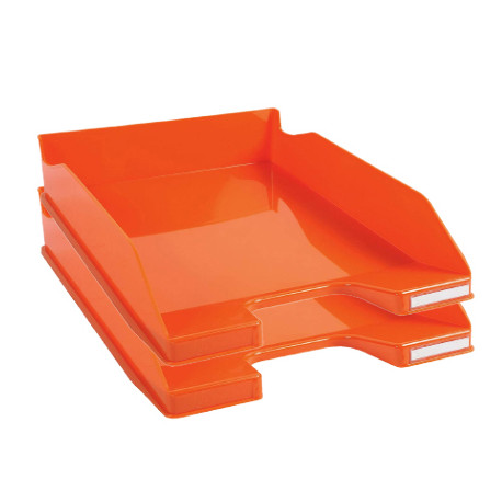 BANDEJA SOBREMESA EXACOMPTA COMBO 2 CLASSIC MANDARINA 347X255X65 MM BANDEJA SOBREMESA EXACOMPTA COMBO 2 CLASSIC MANDARINA 347X255X65 MM
