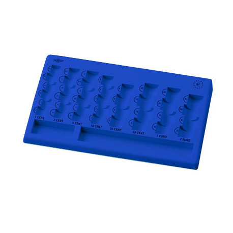 PORTAMONEDAS PLASTICO EURO FAIBO 8 DEPARTAMENTOS COLOR AZUL 310X185X30 MM PORTAMONEDAS PLASTICO EURO FAIBO 8 DEPARTAMENTOS COLOR AZUL 310X185X30 MM
