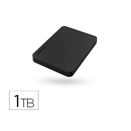 DISCO DURO TOSHIBA 2,5" EXTERNO CANVIO BASICS 1 TB 5000 MBIT/S MICRO USB 3.0 NEGRO