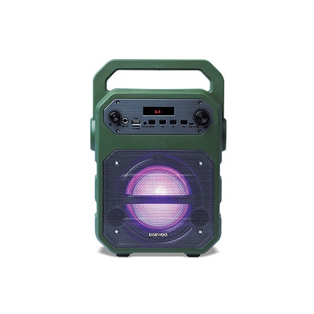 ALTAVOZ DAEWOO PORTATIL DSK-345B MICROFONO CON CABLE LUCES LED RADIO FM USB ENTRADA JACK MICRO SD ALTAVOZ DAEWOO PORTATIL DSK-345B MICROFONO CON CABLE LUCES LED RADIO FM USB ENTRADA JACK MICRO SD