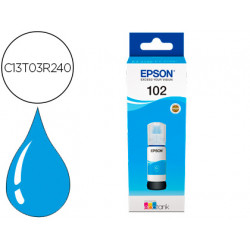 TINTA EPSON ECOTANK 102 ET-2700 / 2750 / 3700 / 3750 / 4750 BOTE DE 70 ML CIAN 6.000 PAG