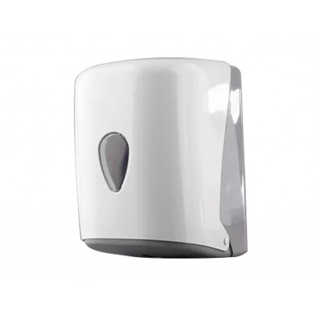 DISPENSADOR PAPEL SECAMANOS DAHI MECHA ABS COLOR BLANCO 321X207X220 MM DISPENSADOR PAPEL SECAMANOS DAHI MECHA ABS COLOR BLANCO 321X207X220 MM