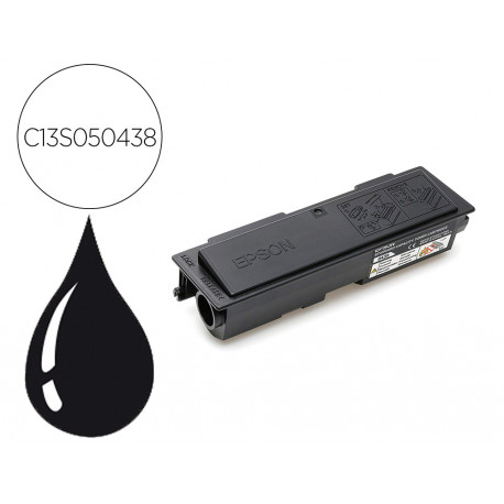 TONER EPSON 0438 ACULASER M2000D / M2000DN / M2000DT / M2000DTN NEGRO 3500 PAGINAS TONER EPSON 0438 ACULASER M2000D / M2000DN / M2000DT / M2000DTN NEGRO 3500 PAGINAS