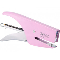 GRAPADORA RAPESCO TENAZA SP-64 CAPACIDAD 12 HOJAS USA GRAPAS 64/4-6 COLOR ROSA