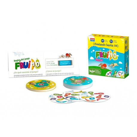 JUEGO EDUCATIVO FALOMIR FRUIT10 CONTANDO HASTA 10