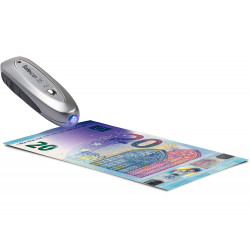 DETECTOR DE BILLETES FALSOS BOLSILLO SAFESCAN 35 ULTRAVIOLETA TINTA MAGNETICA E HILO METALICO CON BA
