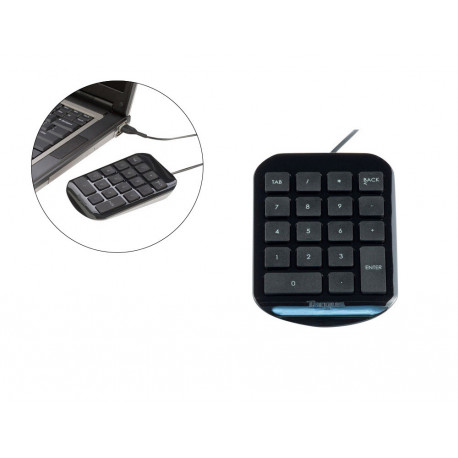 TECLADO NUMERICO TARGUS AKP10EU USB COLOR NEGRO