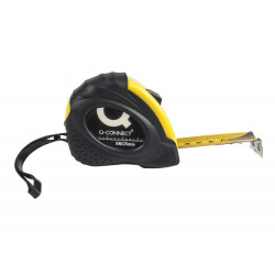 FLEXOMETRO Q-CONNECT DE 8 MT CON FRENO MATERIAL ANTICHOQUE 25 MM DE ANCHO