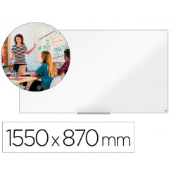 PIZARRA BLANCA NOBO IP PRO 70" ACERO VITRIFICADO MAGNETICO 1550X870 MM