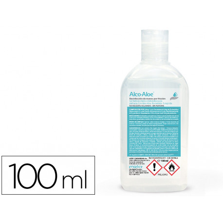 GEL HIDROALCOHOLICO ALCO ALOE PARA MANOS LIMPIA Y DESINFECTA BOTE DOSIFICADOR DE 100 ML GEL HIDROALCOHOLICO ALCO ALOE PARA MANOS LIMPIA Y DESINFECTA BOTE DOSIFICADOR DE 100 ML