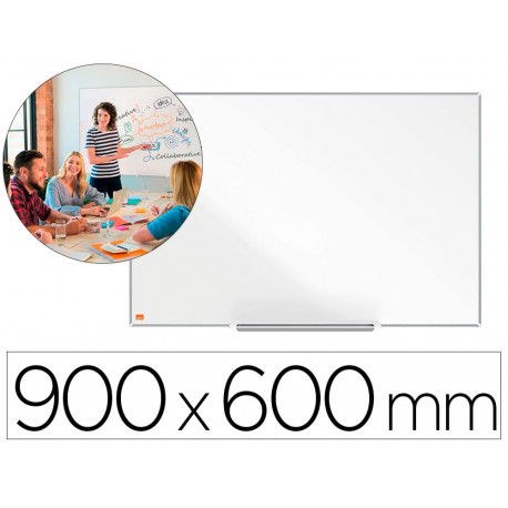 PIZARRA BLANCA NOBO IP PRO ACERO VITRIFICADO MAGNETICO 900X600 MM PIZARRA BLANCA NOBO IP PRO ACERO VITRIFICADO MAGNETICO 900X600 MM