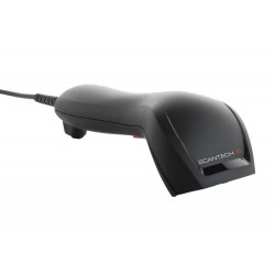 LECTOR CODIGO DE BARRAS SCANTECH ID SD-380 CON PULSADOR Y CABLE USB 100 LECTURAS/SEGUNDO DISTANCIA