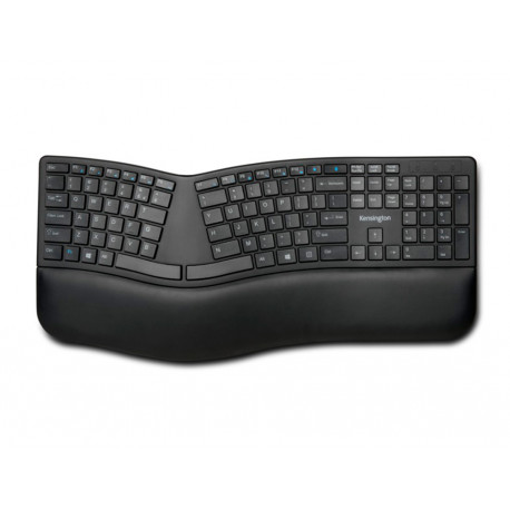 TECLADO KENSINGTON INALAMBRICO PRO FIT ERGO COLOR NEGRO 252X482X38 MM