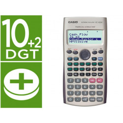 CALCULADORA CASIO FC-100V FINANCIERA 4 LINEAS 10+2 DIGITOS ALMACENAMIENTO FLASH CALCULO DE GANANCIAS